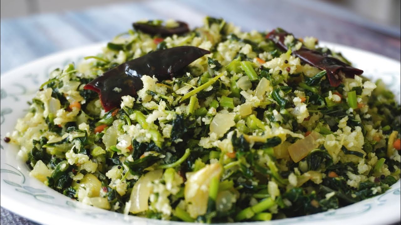 Palak keerai poriyal. # பாலக் கீரை பொரியல் @ennenaivil4554
