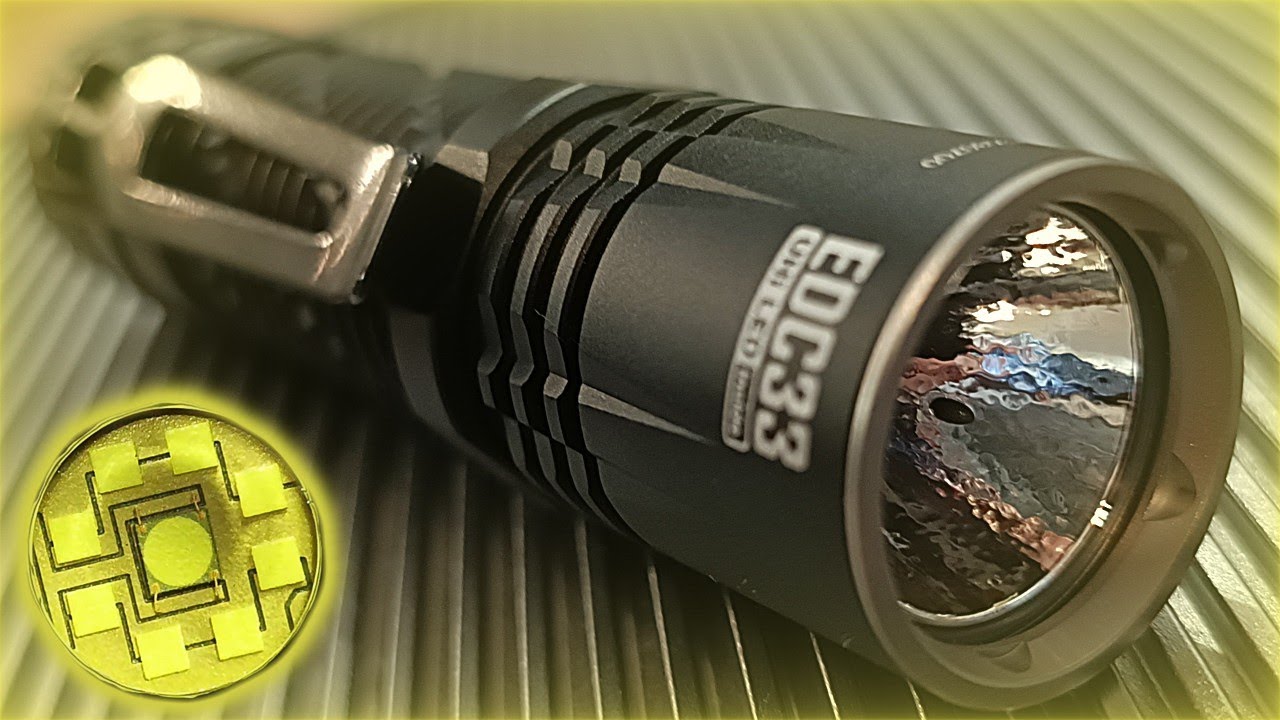NEW! Nitecore EDC 33: 4000 люмен, новый аккум, новый диод