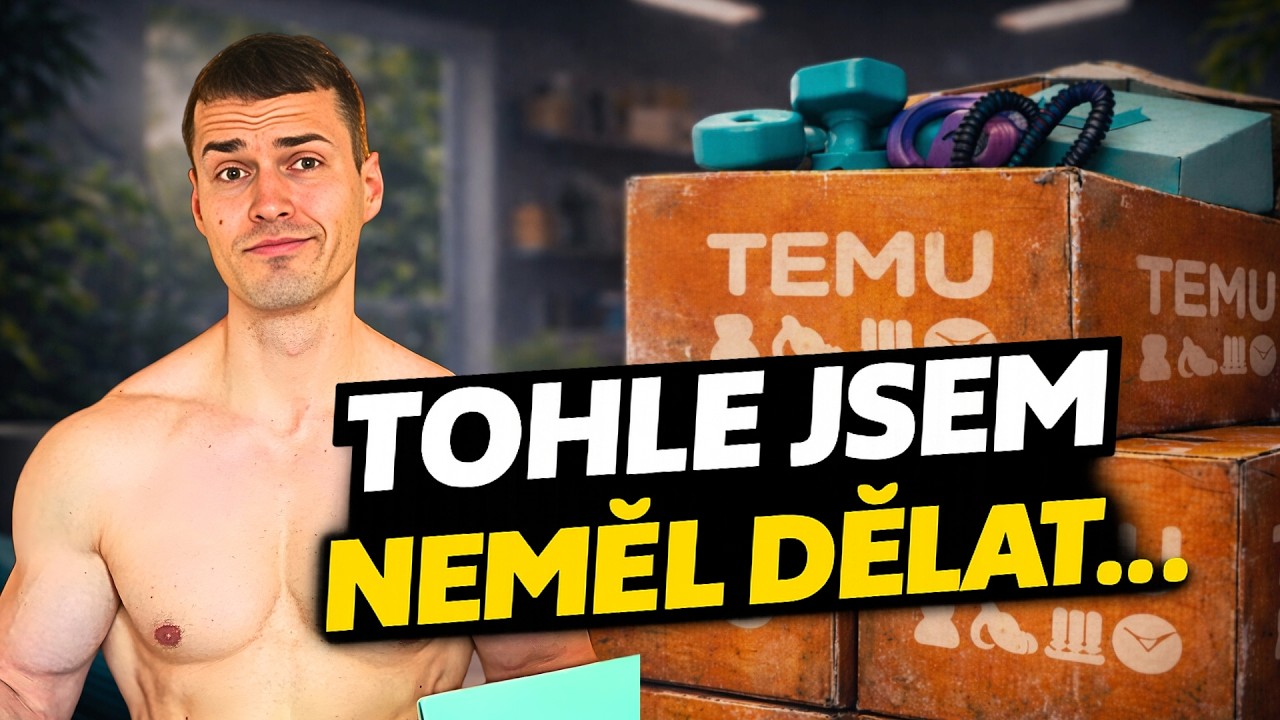 OBJEDNAL JSEM 20 FITNESS POMŮCEK Z TEMU
