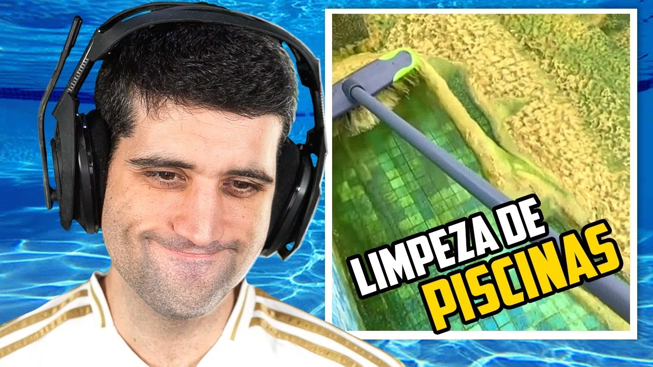 Limpando PISCINAS asmr incrível