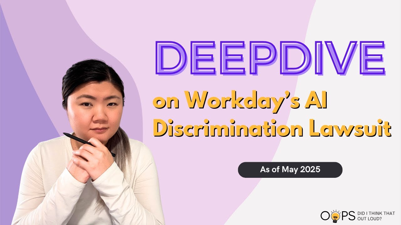A Deep Dive into Workday's AI Discrimination Lawsuit for HR from HR (Part 1)