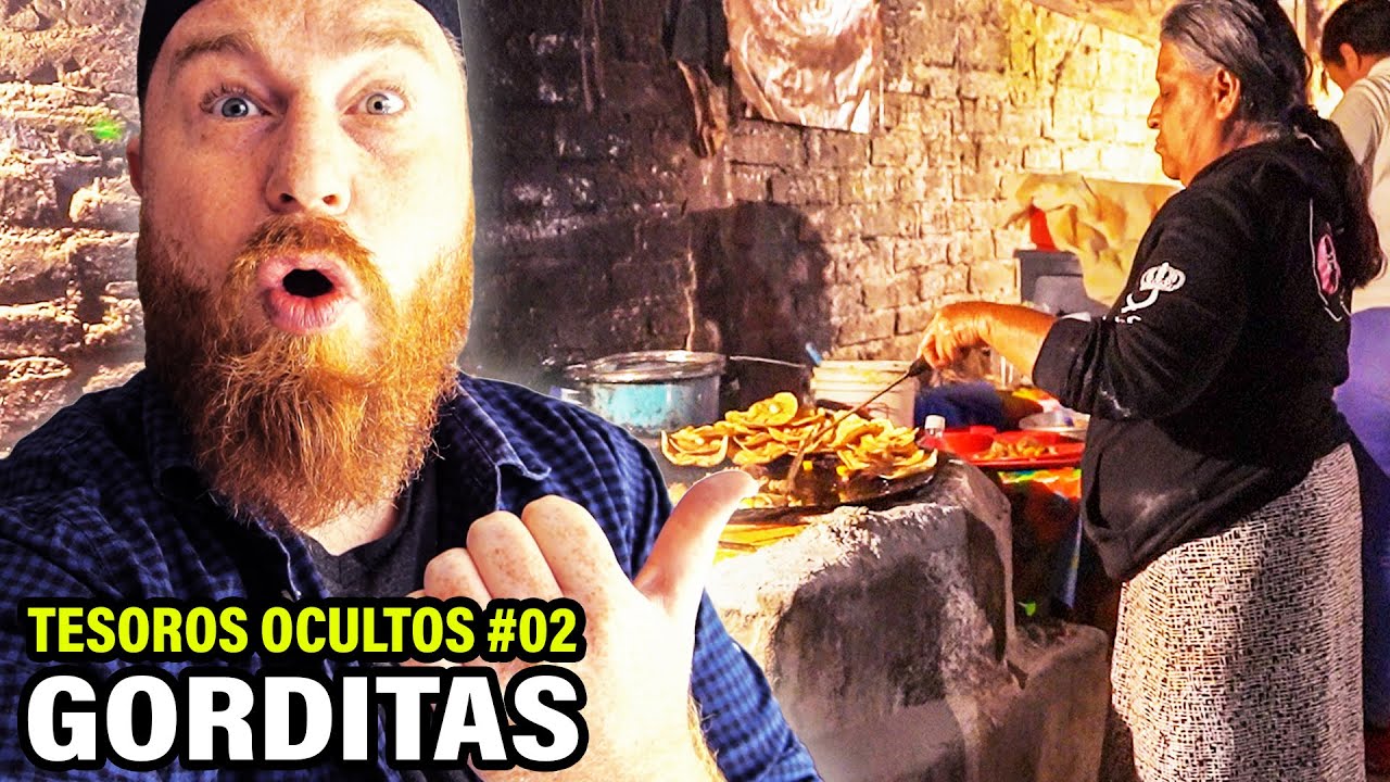 Probando GORDITAS DE GALLINA 🇲🇽 Tesoros Secretos #2 de la Gastronomía Mexicana