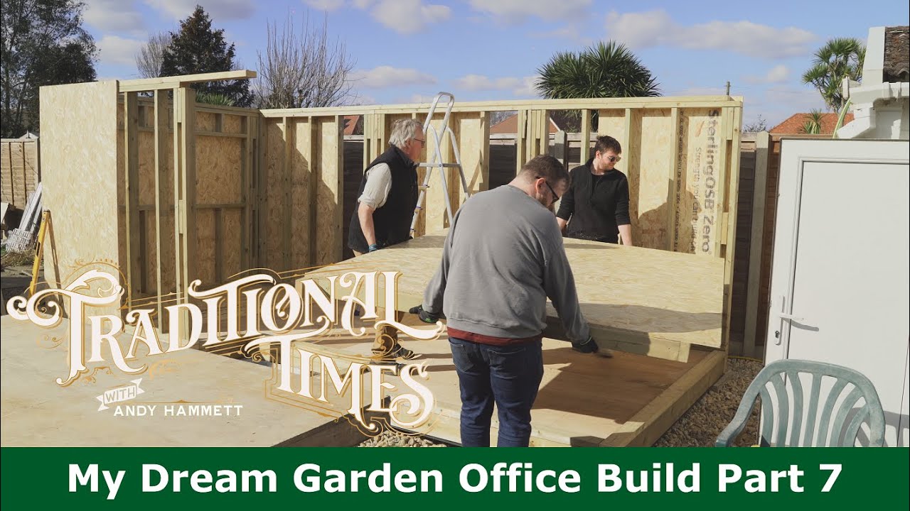 32. Part 7 - Cutting the timber, building the frames and assembling the walls.