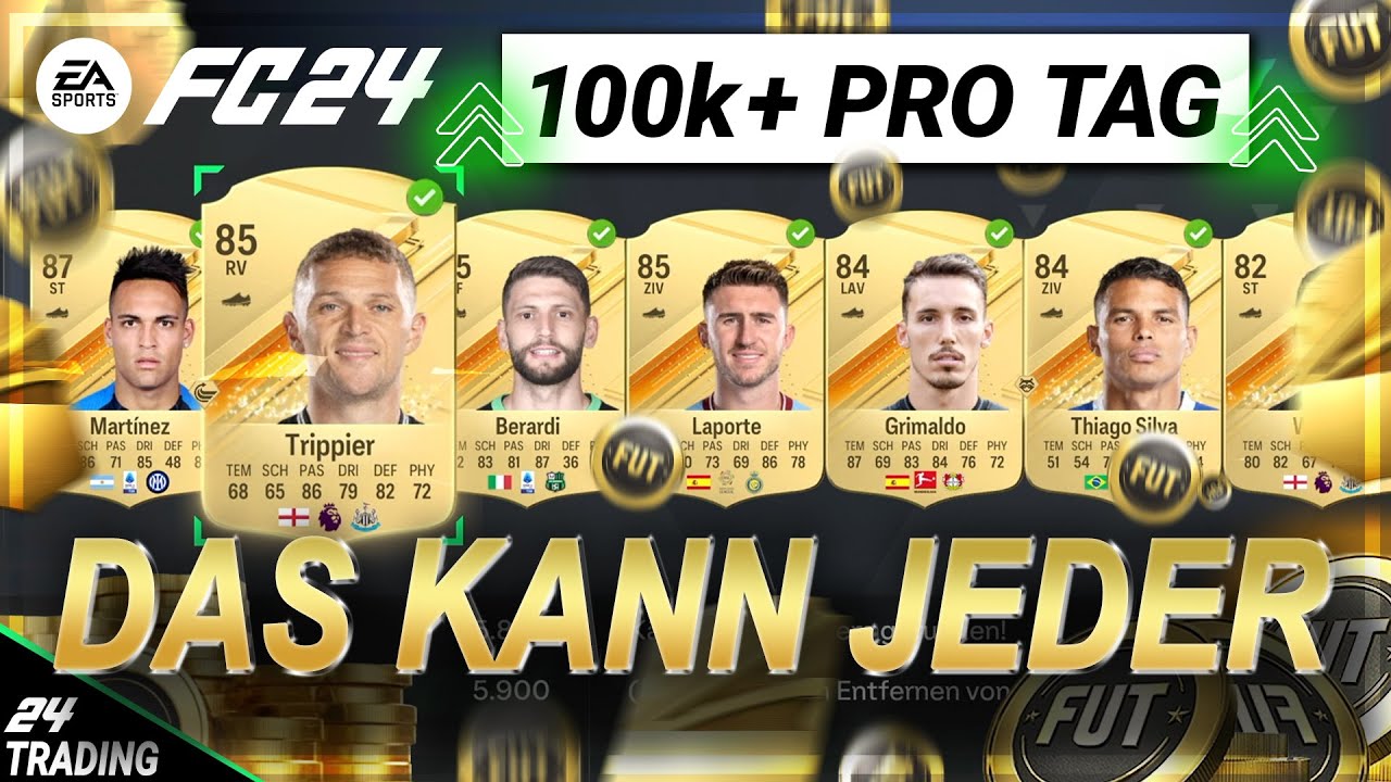 als ANFÄNGER sehr viele COINS MACHEN! 💰📈 | DAS KANN JEDER! | EA FC 24 Trading Tipps Deutsch