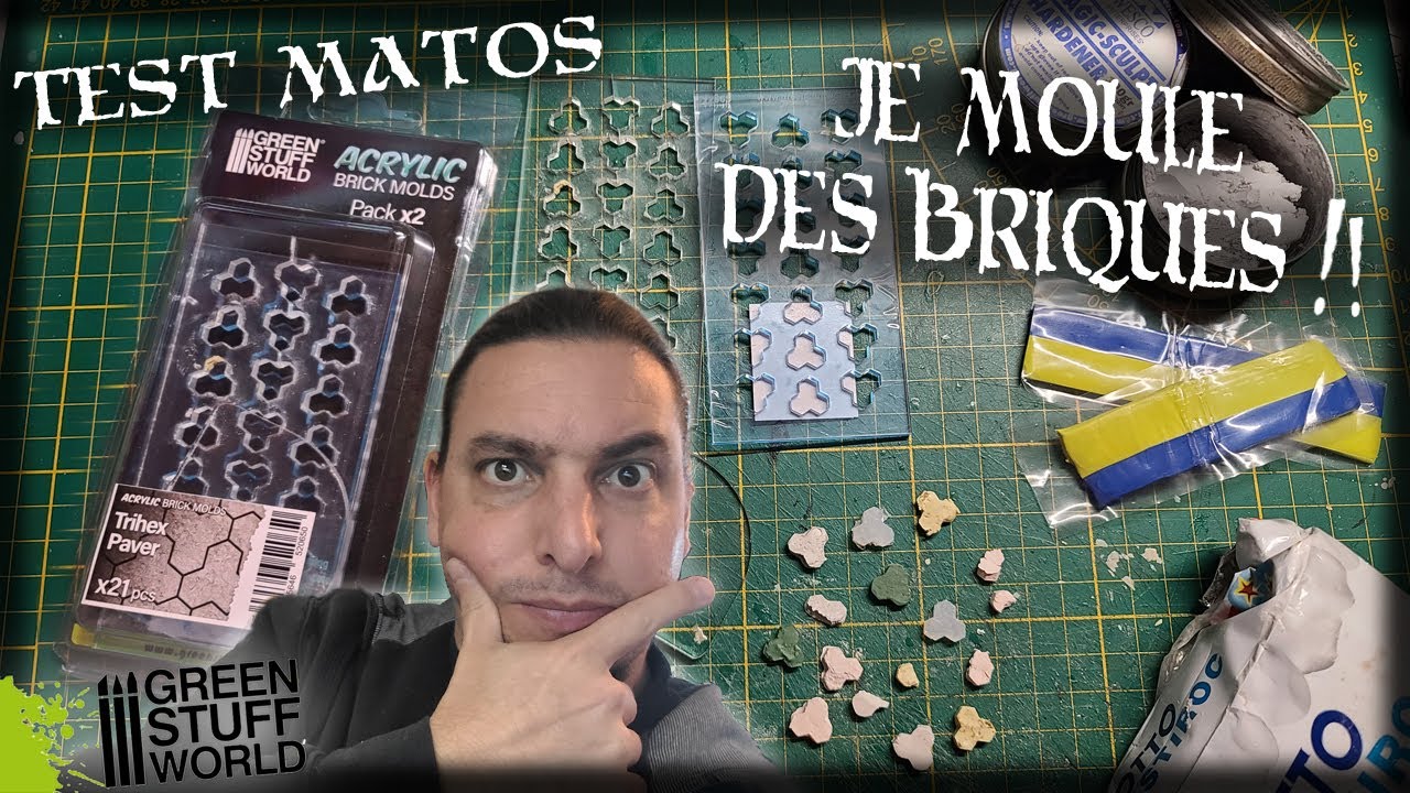 Je TESTE : Le moulage de Briques !