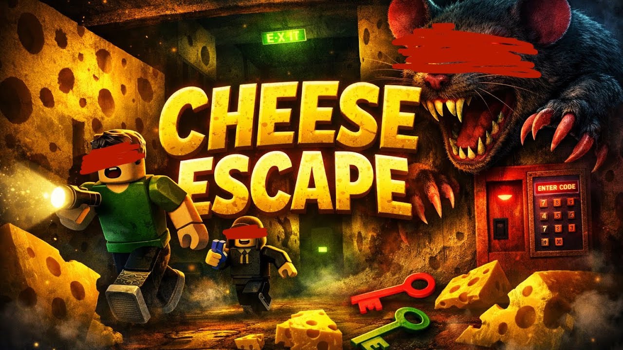 I Survived Cheese Escape...But the Rat was everywhere LAINYAREA 