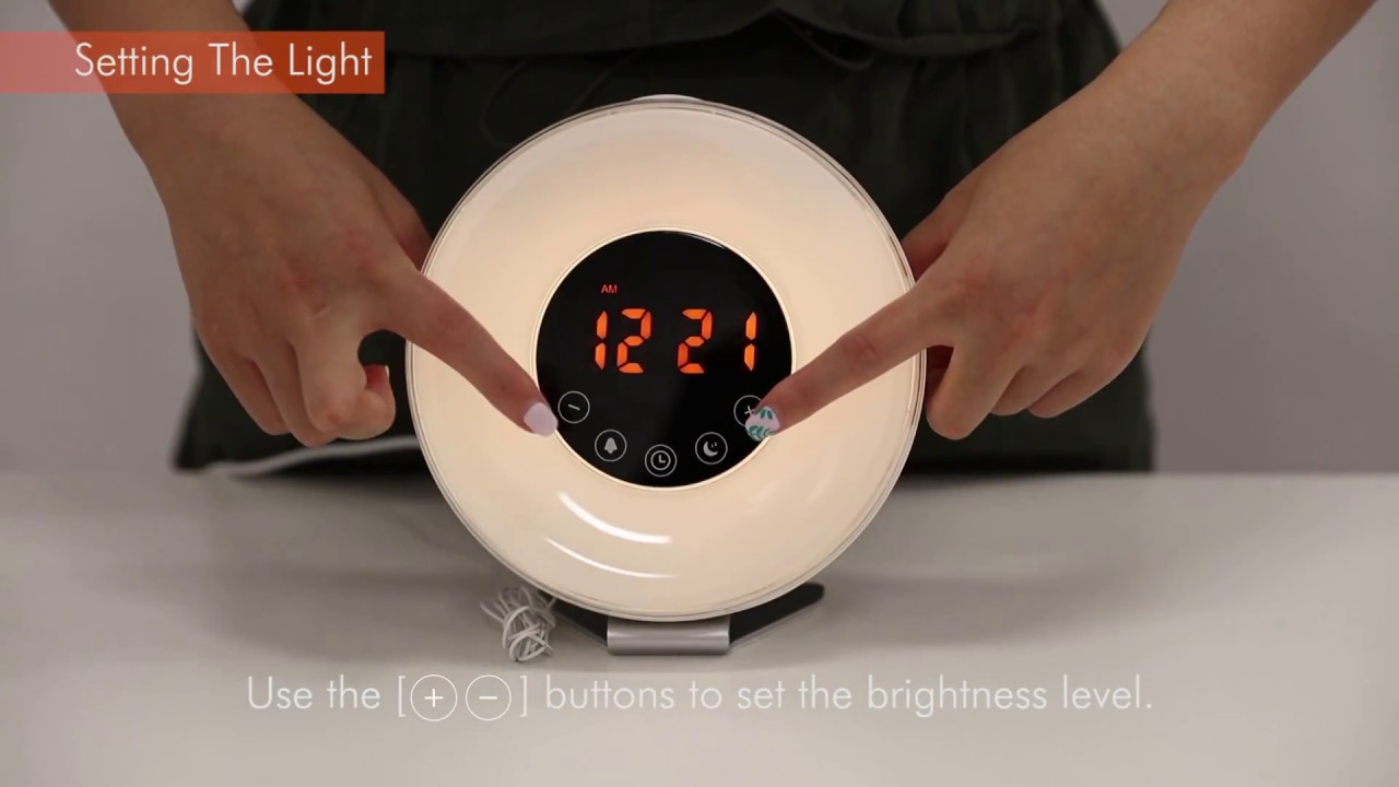 OSSOLA  Sunrise alarm clock user instruction