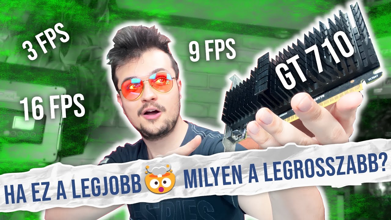 Erre Képes a LEGERŐSEBB Nvidia Geforce GT 710 🤯 2025-ben...