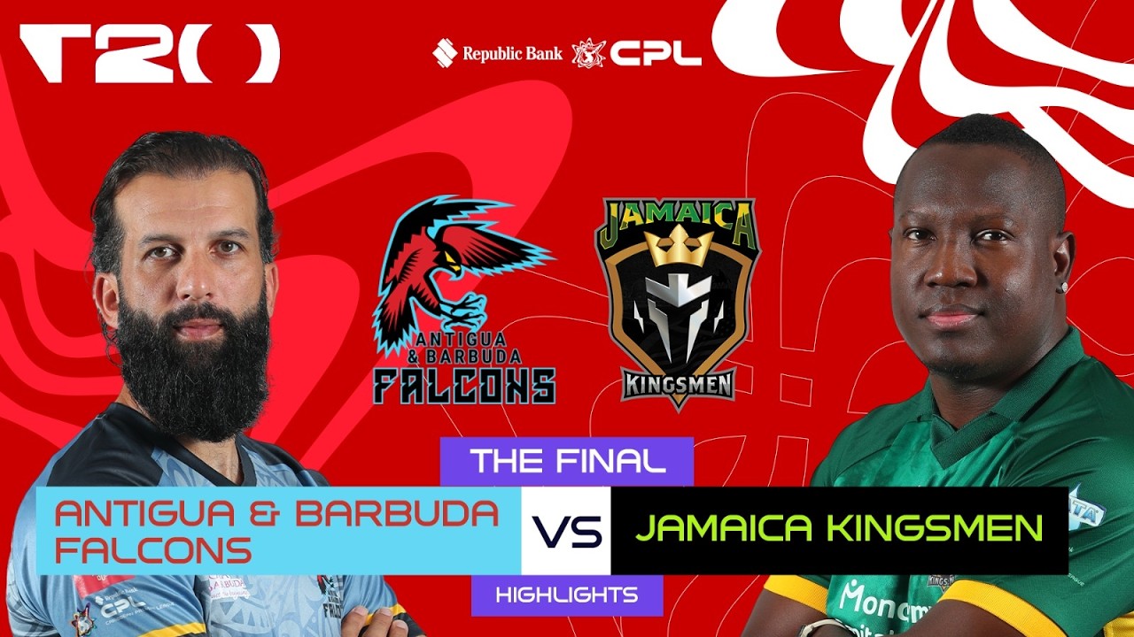 Highlights | FINAL | Antigua & Barbuda Falcons vs Jamaica Kingsmen | CPL 2026