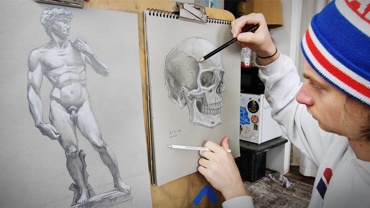 How I Get Better At Drawing - DRAWING PRACTICE!