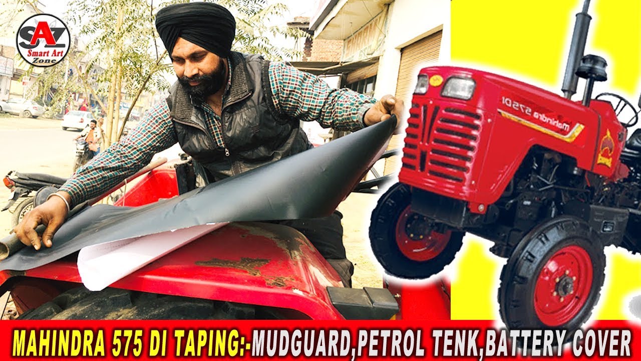 Tractor Taping Mahindra:- Mudguard,Battery Cover,Diesel Tank ,Engine Cover / tractor video