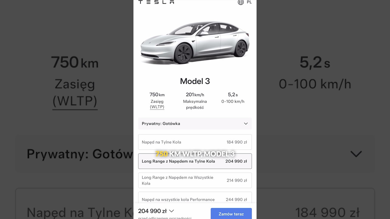 Nowe baterie w Tesli i kamera w Modelu 3! 🥰#tesla #model3 #modely #danielgrzyb