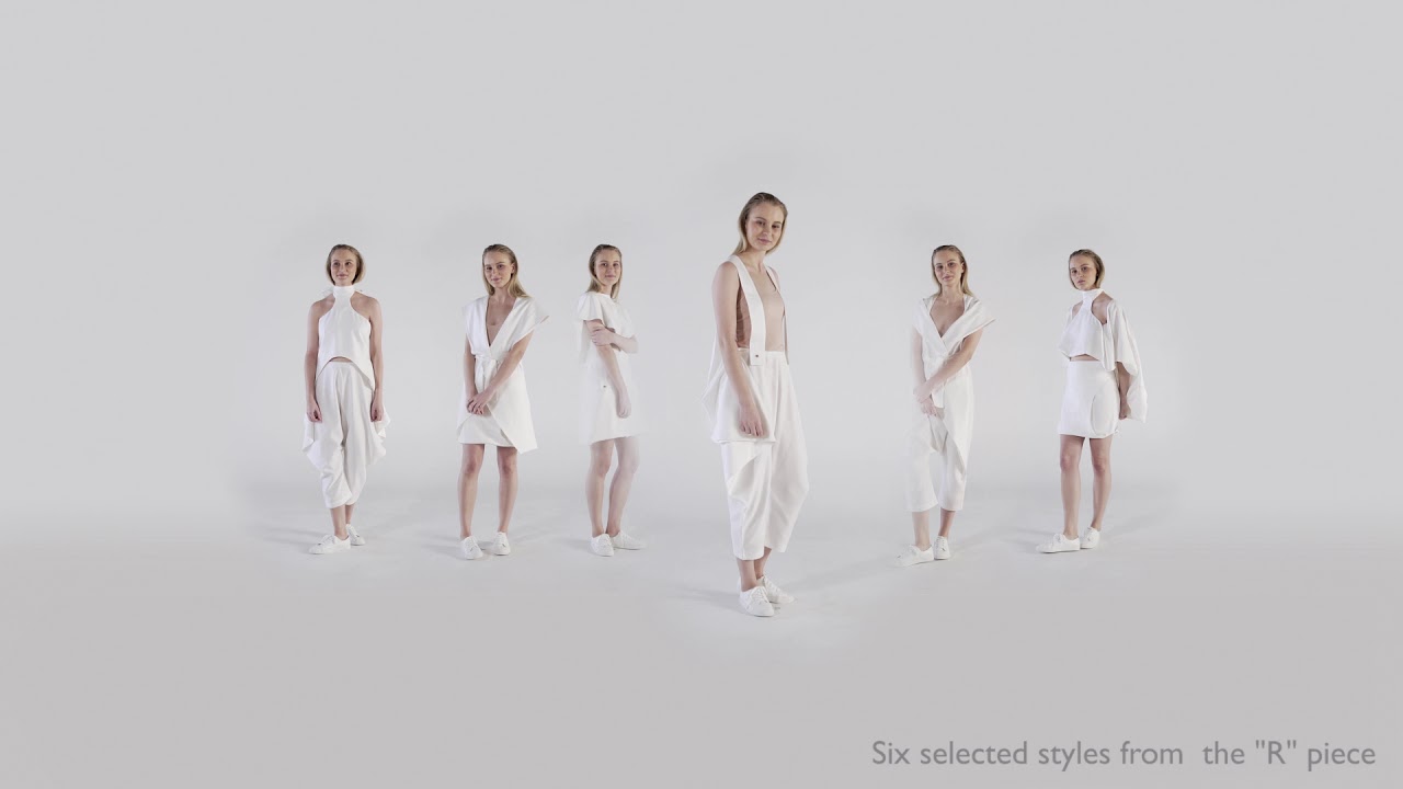 Omdanne by SOLVE - convertible / multifunctional biodegradable clothing