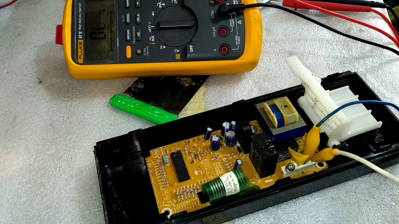 como Checar panel de hornos de microondas