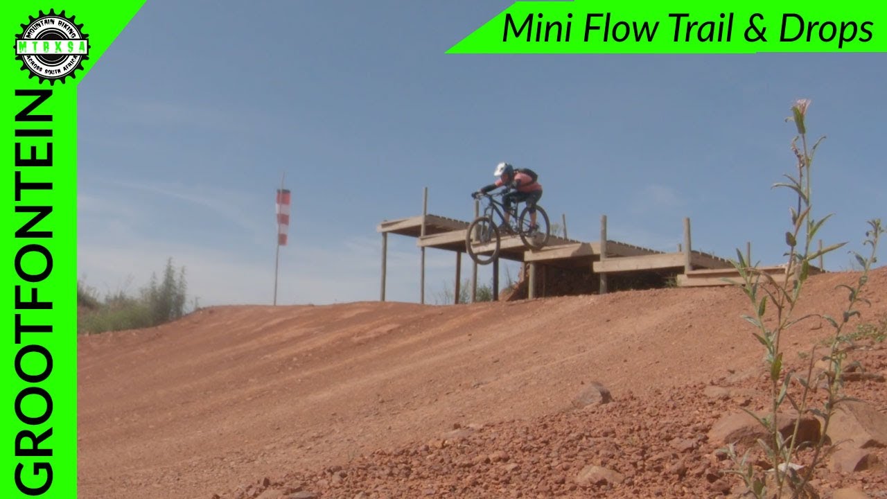 Mini Flow Trail & Drops @ Grootfontein MTB Park, Gauteng, SA