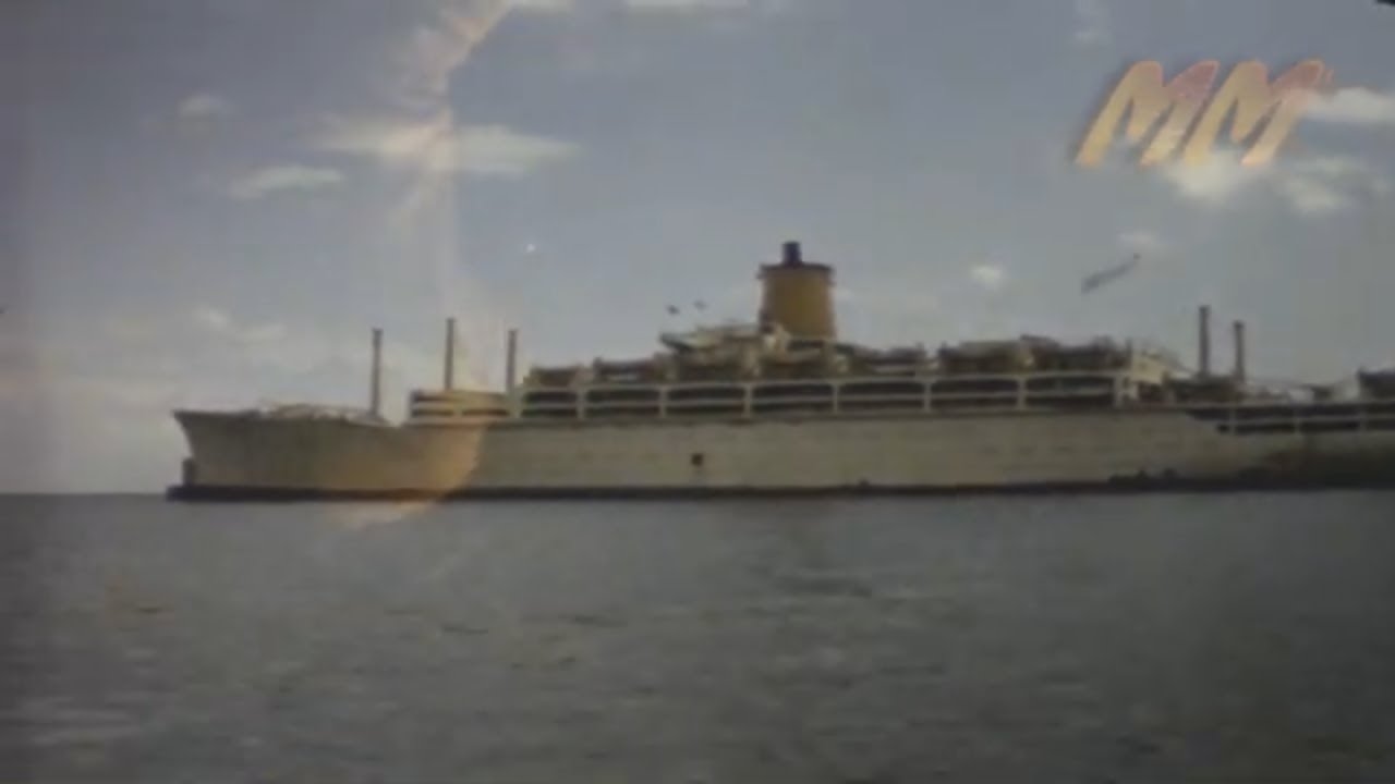Madeira SS Orsova Cruise 1972 old cine film 089