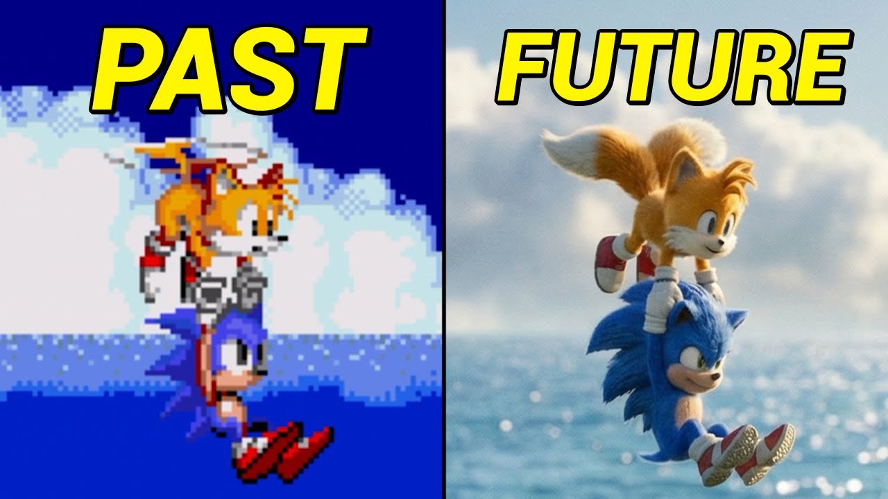 (NEW) Evolution of Tails Lifting Sonic (1992-2026)