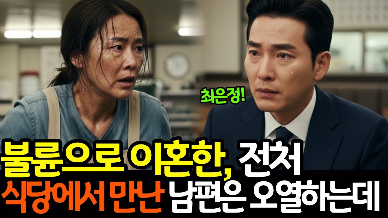 블륜이라 쫒아낸 전처, 식당에서 만난 재벌 남편은 오열하는데|감동사연|노후사연|사연이야기