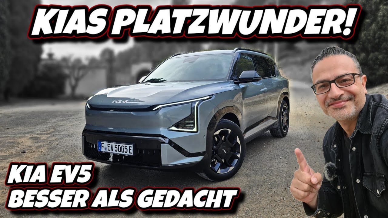 Angriff auf Skoda Enyaq! Kia EV5 im Fahrbericht. Elektro-SUV #ev 