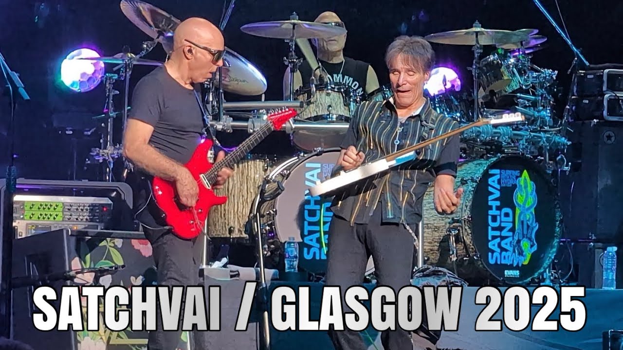 SATCHVAI / Joe Satriani and Steve Vai / Glasgow / 17th June 2025