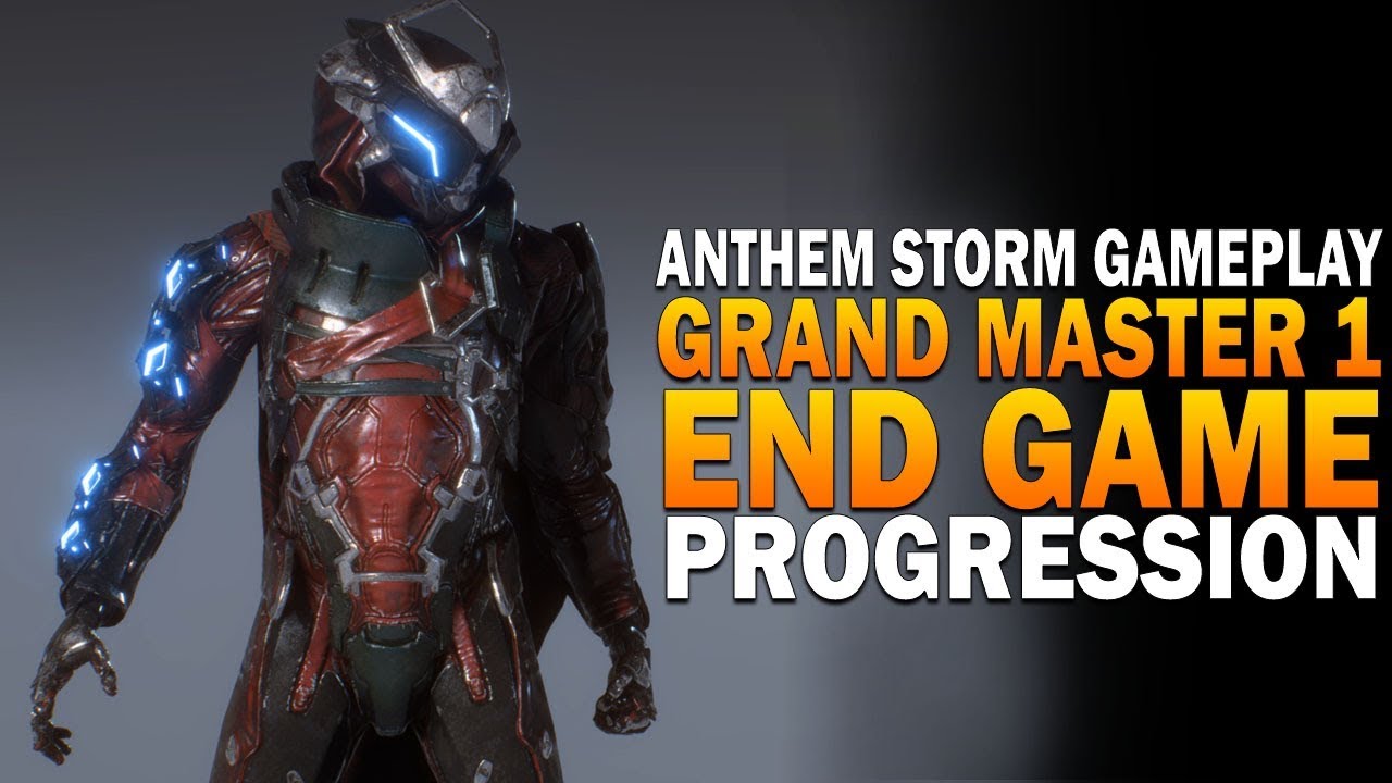 Anthem Grand Master 1 Gameplay - Storm Javelin End Game Progression [1440P 60FPS]