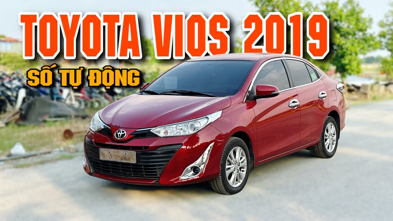 Toyota Vios 2019 Số Tự Động. Xe Gia Đình 5 Chỗ Siêu Bền Bỉ. Máy Số Keo Chỉ Nguyên Zin. Chỉ Hơn 300Tr