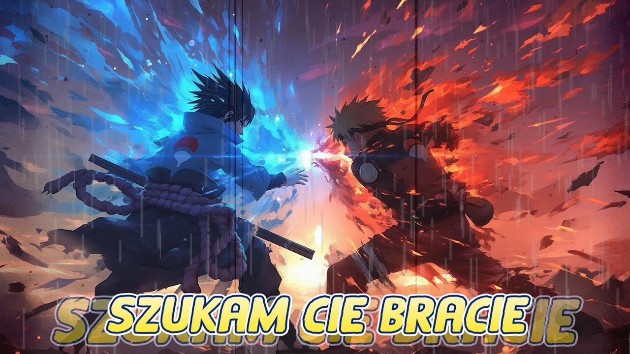 Naruto i Sasuke - Szukam Cię Bracie (Naruto PL) #naruto #animerap #polskirap
