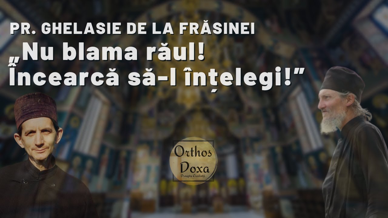 Părintele Valerian: După ce treci pragul de suferință poți ajunge la Hristos. (Despre Pr. Ghelasie)