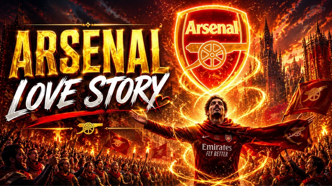 Arsenal Love Story ❤️🇬🇧  Emotional Trap Beat | Arsenal Anthem Song (Down Down Down Album)