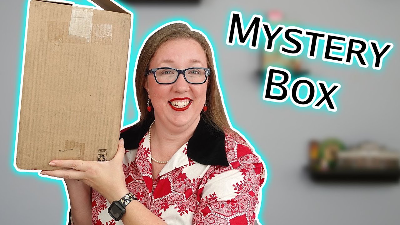 Unboxing a MYSTERY BOX of Vintage Sewing Patterns (because WHY NOT) || Vintage Pattern Haul