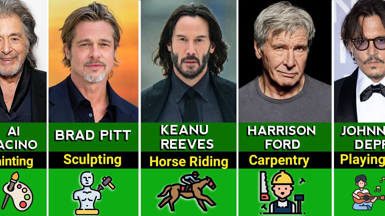 Surprising Hobbies Of Famous Hollywood Actors