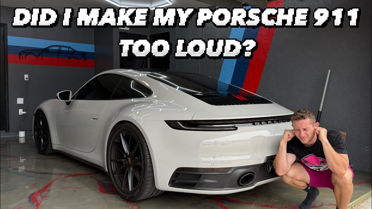 Making my Porsche 911 Louder was So Easy