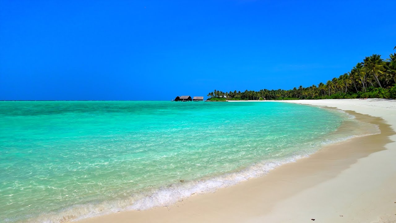 🏝 Beach Screensaver From a Tropical Remote Island Paradise