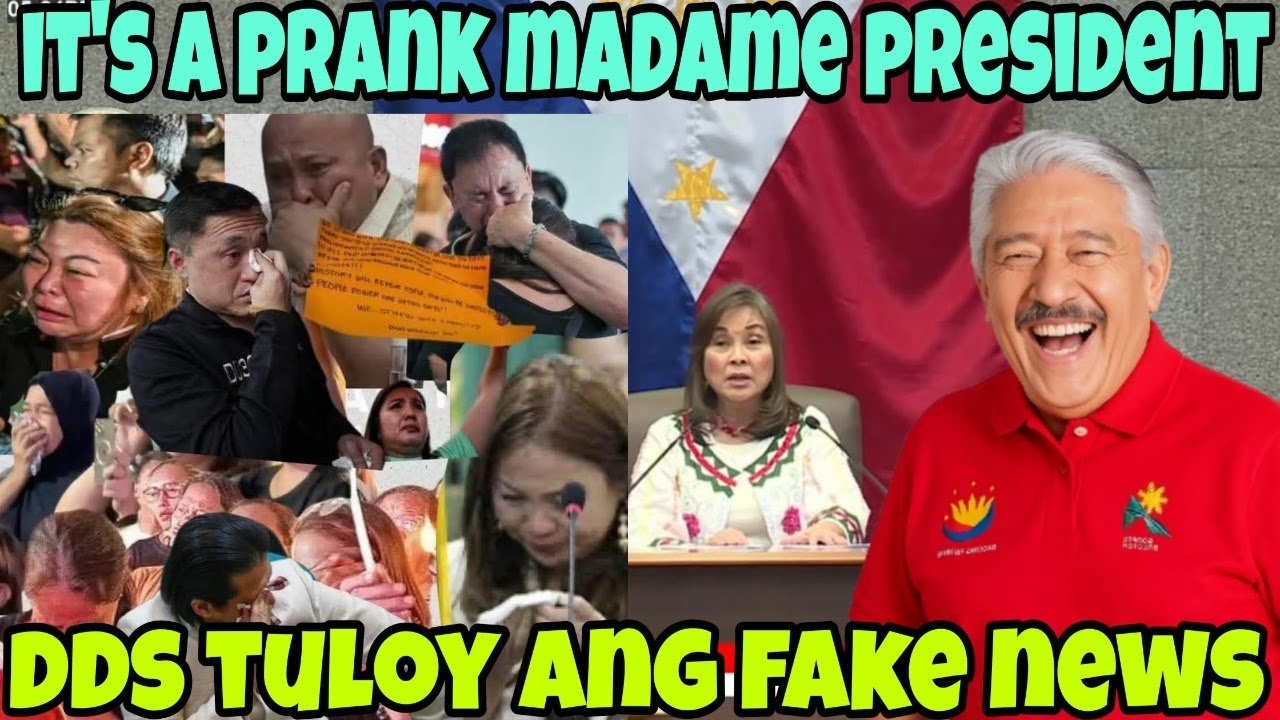 IT"S A PRANK MADAME PRESIDENT | DDS AT MINORITY BIGONG BIGO YARN?