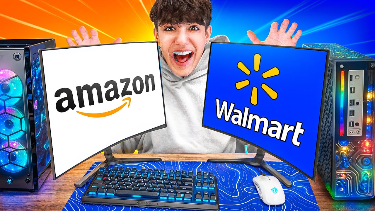 Amazon Vs Walmart Gaming Setup