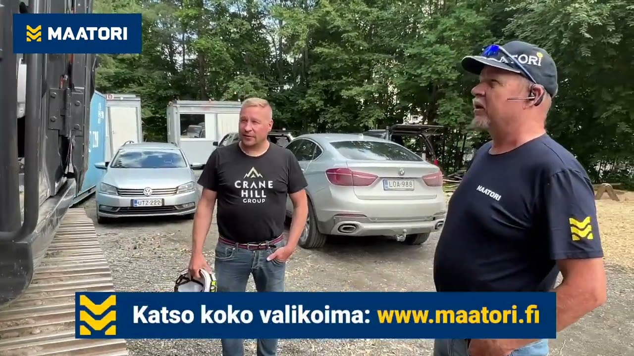 Esittelyss&auml; Maatorin myyntip&auml;&auml;llikk&ouml; Jari Leinonen