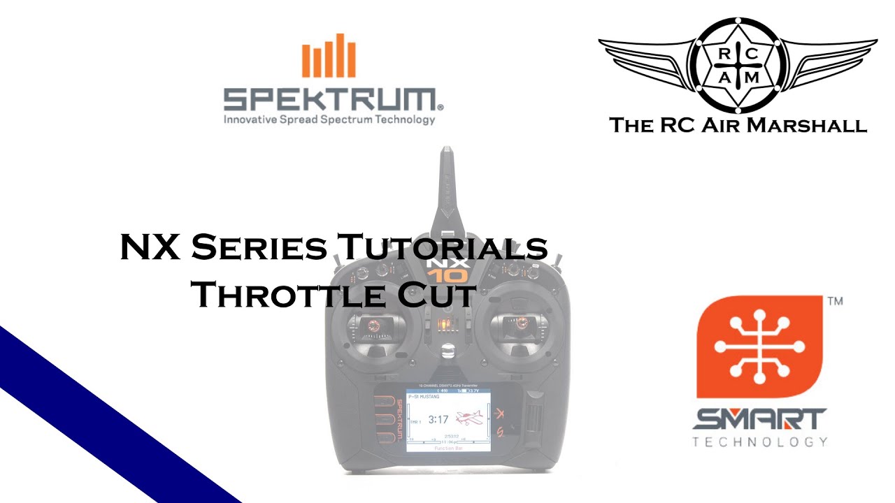 Учебные пособия по серии Spektrum NX — Throttle Cut