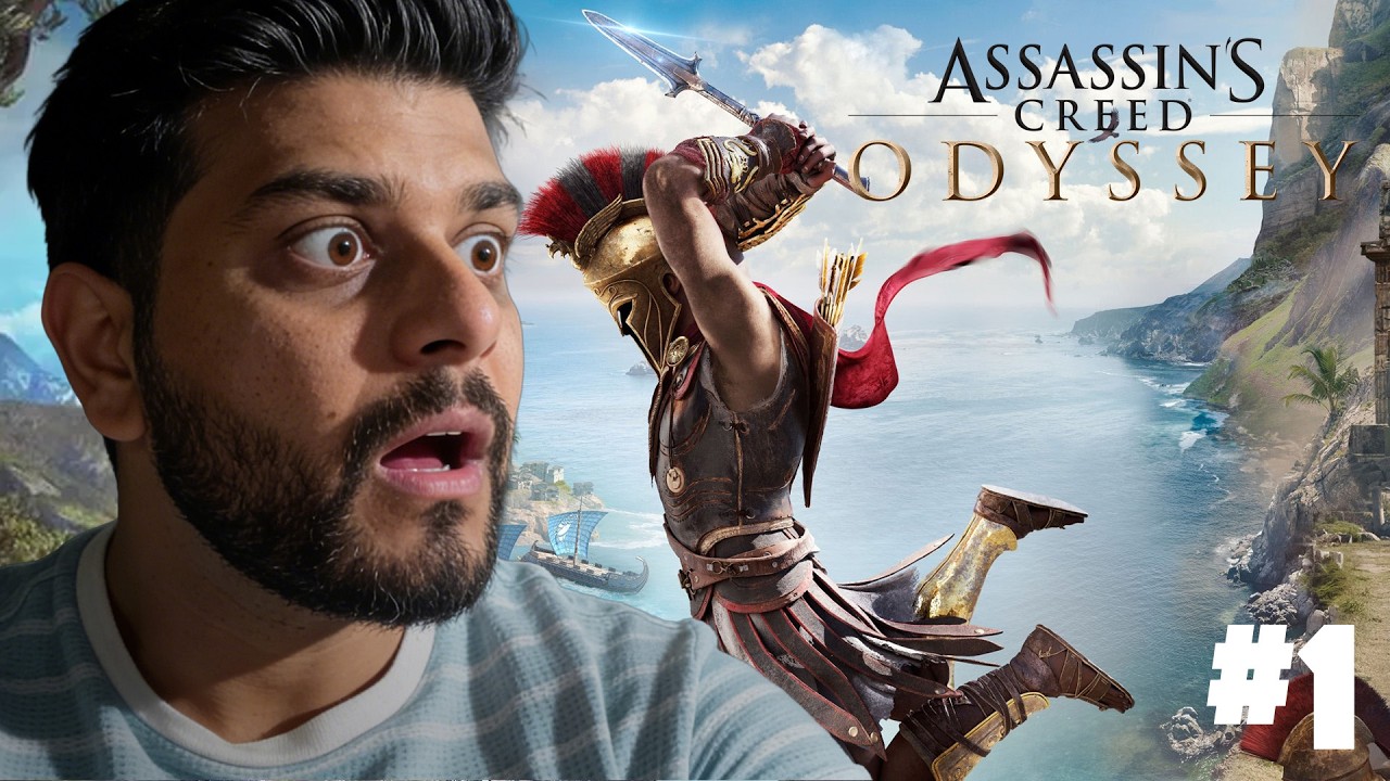 🔴 LIVE – Assassin’s Creed Odyssey Part 1 | The Journey Begins! ⚔️ Late Night Grind