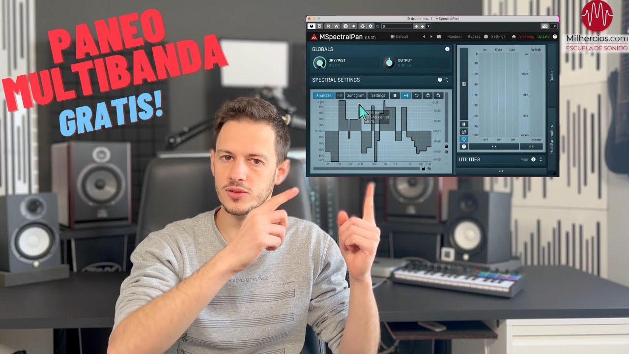Paneo Multibanda con Melda MSpectralPan (Plugin gratuito)