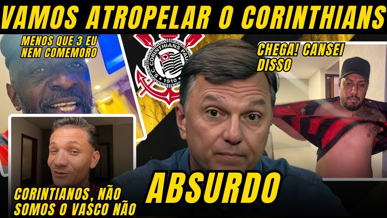 UMA ATRIZ VIU A TORCIDA DO CORINTHIANS DE PERTO: 