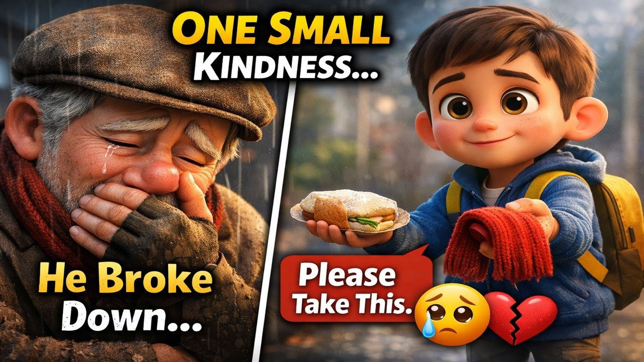 “He Did ONE Small Thing… and a Stranger Broke Down Crying 😭”