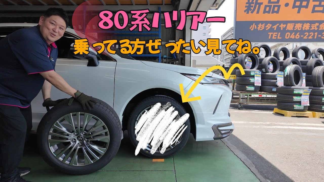 🥵８０系ハリアー【新型】乗ってる方ぜったい見てね！