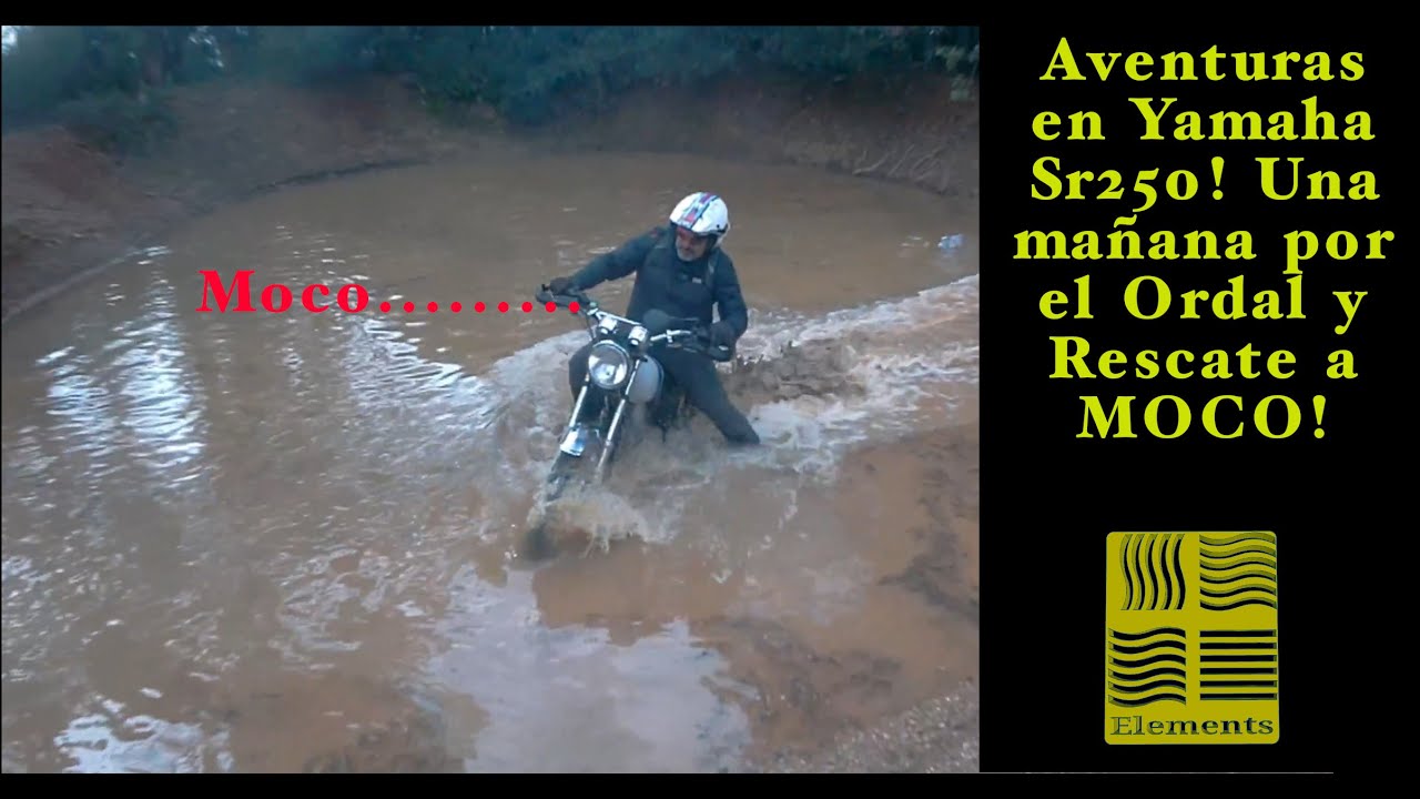 Aventuras de Sr250 Capsule! Una mañana por el Ordal y Rescate a MOCO!