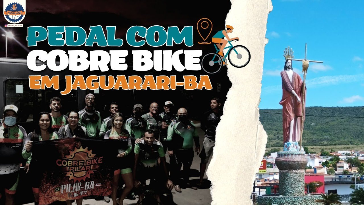 Pedal com Cobre Bike em Jaguarari-BA