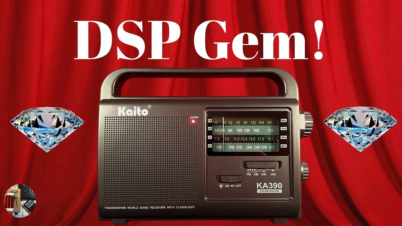 Kaito KA390 AM FM SW WB Emergency Radio Unboxing & Review