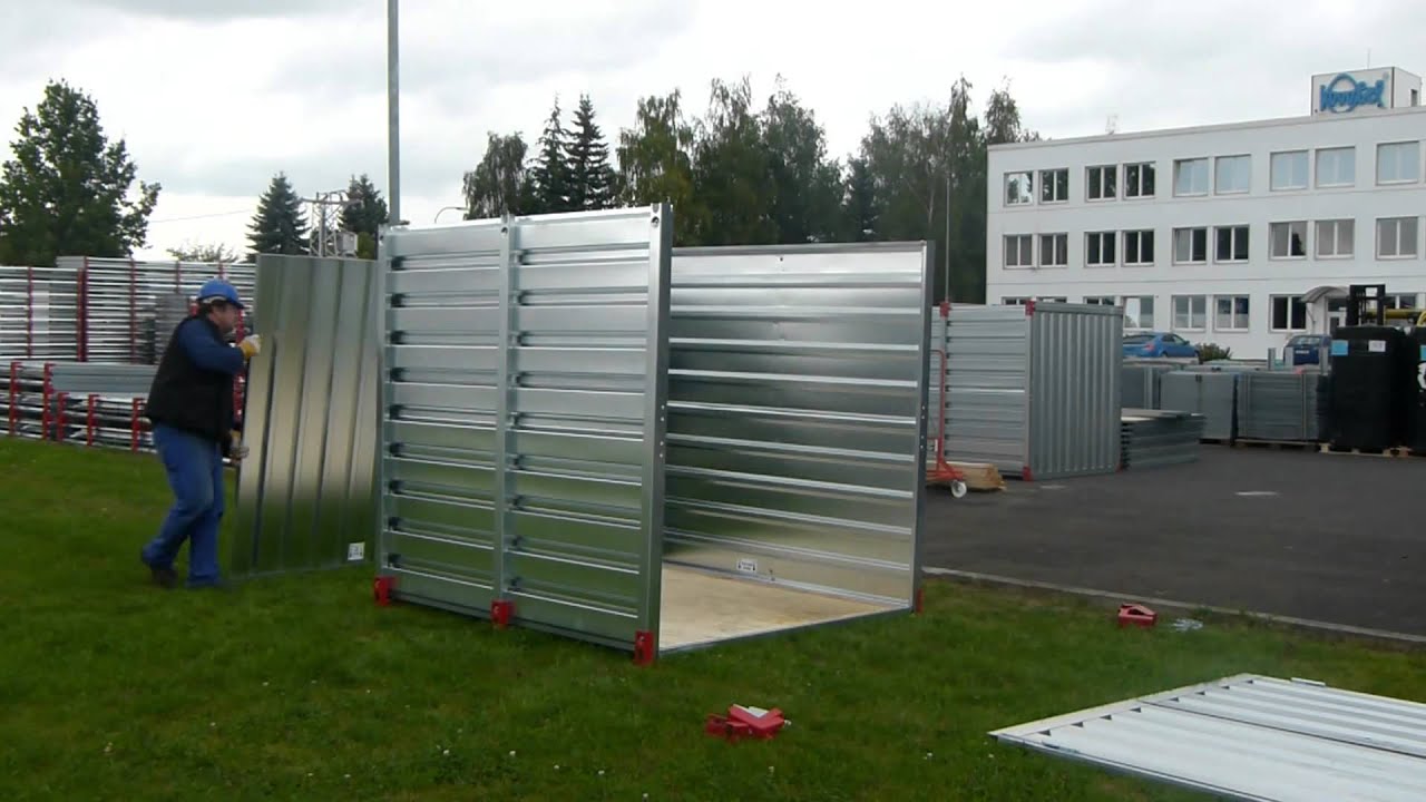 Quickstore demountable container KOVOBEL - Assembly