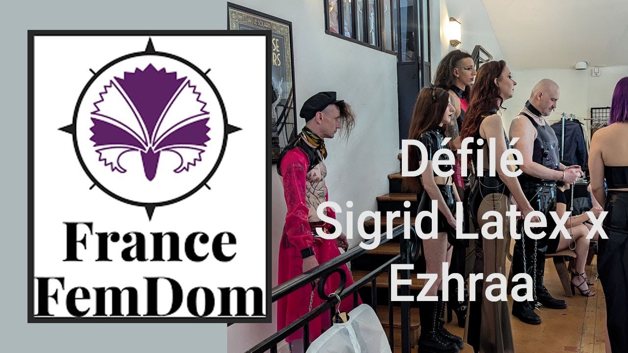 Défilé Sigrid Latex à la France Femdom 2024