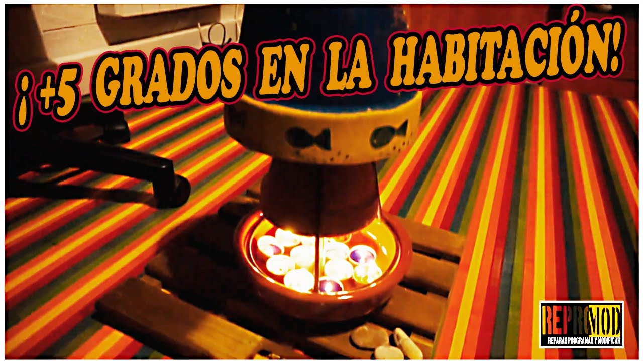 ¡HAZ UNA ESTUFA CON MACETAS Y VELAS! MUY ECONÓMICA Y CALIENTA DE VERDAD