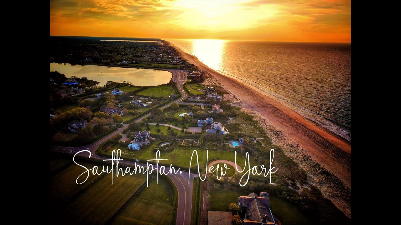 Drone Flight: Southampton, NY