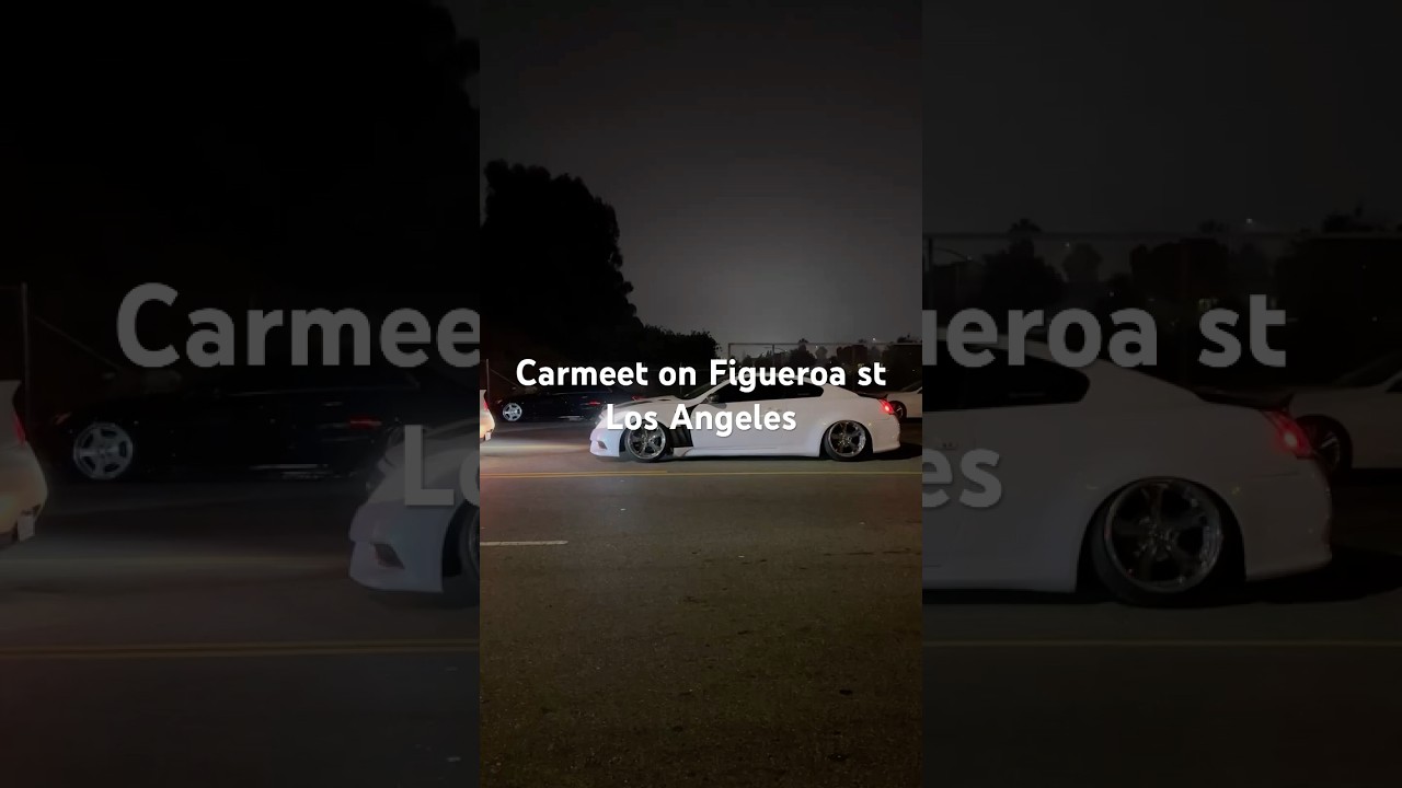 Carmeet in Figueroa st #carmeet #figueroa #figueroastreet #losangeles #explore #ytreel #ytshort #fyp
